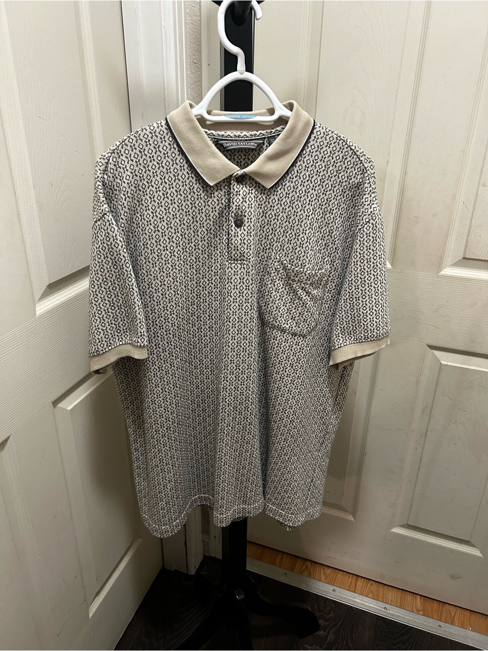 Vintage David Taylor short-sleeve polo shirt